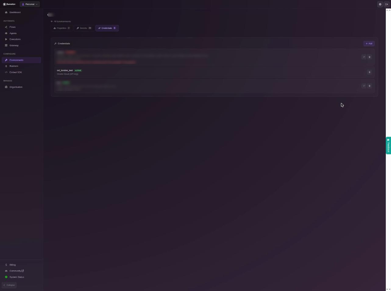 Step 1: Start a new connection